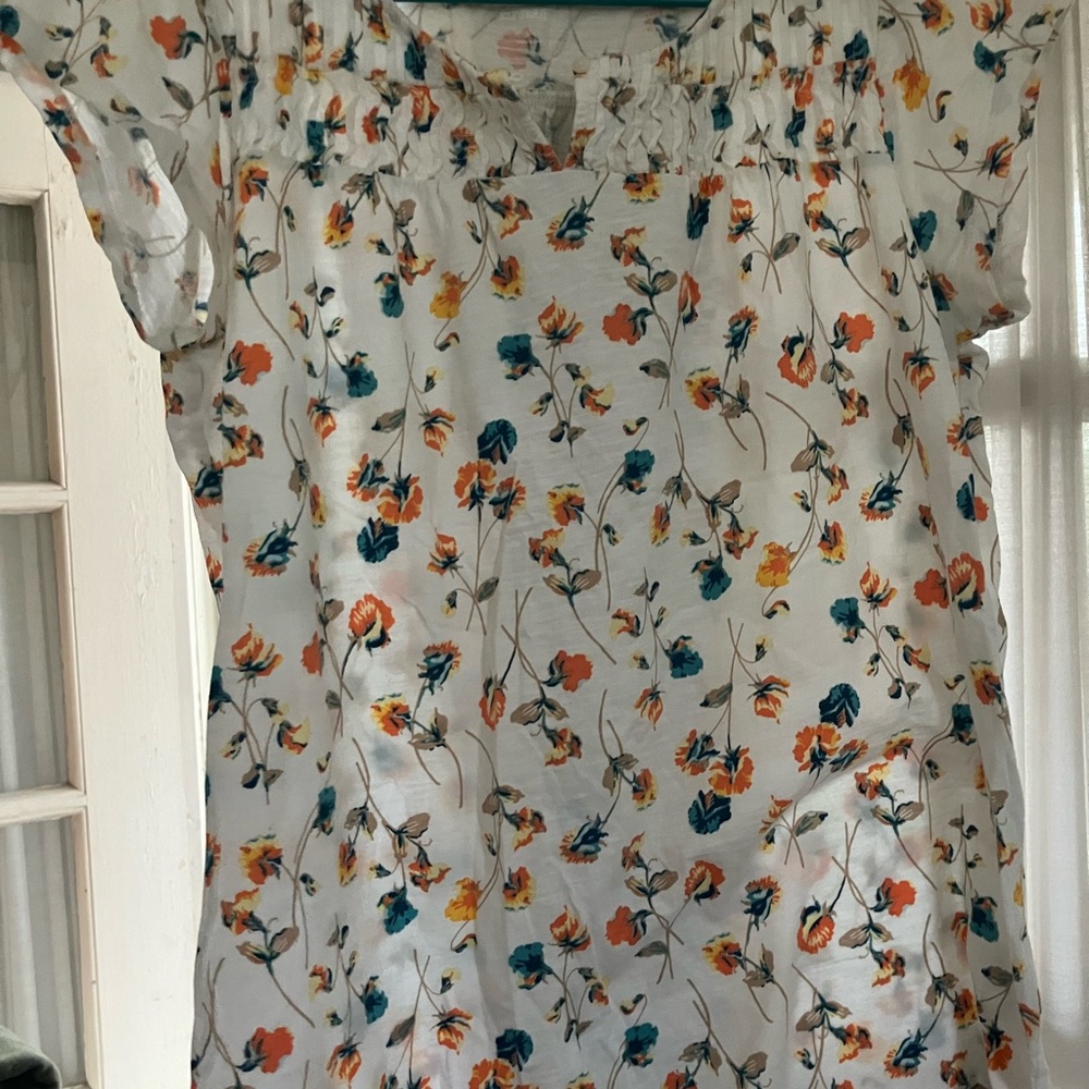 Floral Print Blouse